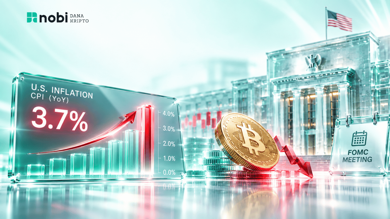 Inflasi AS Naik ke 3,7%, Bitcoin Turun $1.000 Jelang The Fed | NOBI